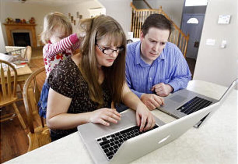 People attend the Internet Corporation for Assigned Names and Numbers meeting where participants debated whether to accept a proposal that would create a voluntary domain address for Internet porn.