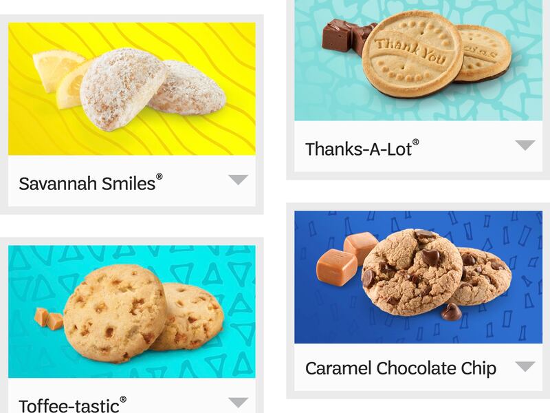 The Girl Scouts of the USA announced a new flavor cookie on Tuesday — caramel chocolate chip.