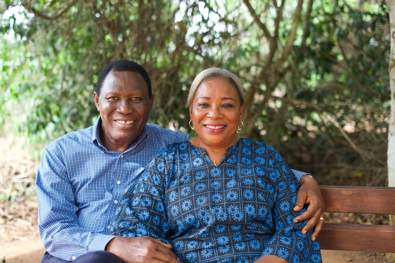 Richard and Emelia Ahadjie are interviewed for a "Voices for Faith" episode of the Church News' 2026 "Living Record" documentary series.