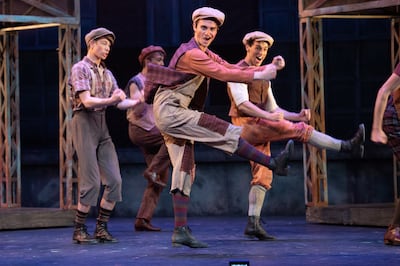 "Newsies" cast in in Utah Festival Opera and Musical Theatre's production of "Newsies."