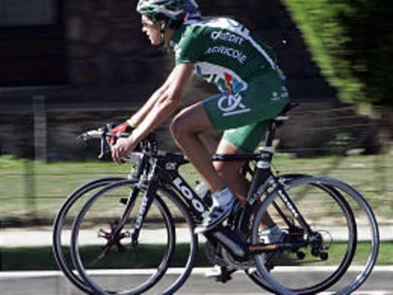 Saul Raisin, pro cyclist, suffered a near-death accident in Europe and has returned to Utah to train.