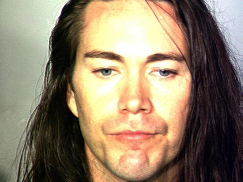 In this Clark County Detention Center booking photo of Joaquin Lopez-Carballo taken Aug. 30, 2012, provided by Las Vegas Metropolitan Police Department. Authorities say the fugitive accused of running over a Utah police officer with a vehicle in 1999 has