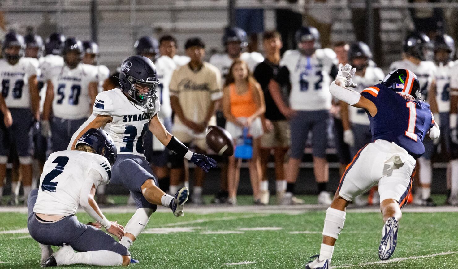 High school football Syracuse rallies past Brighton in Week 2