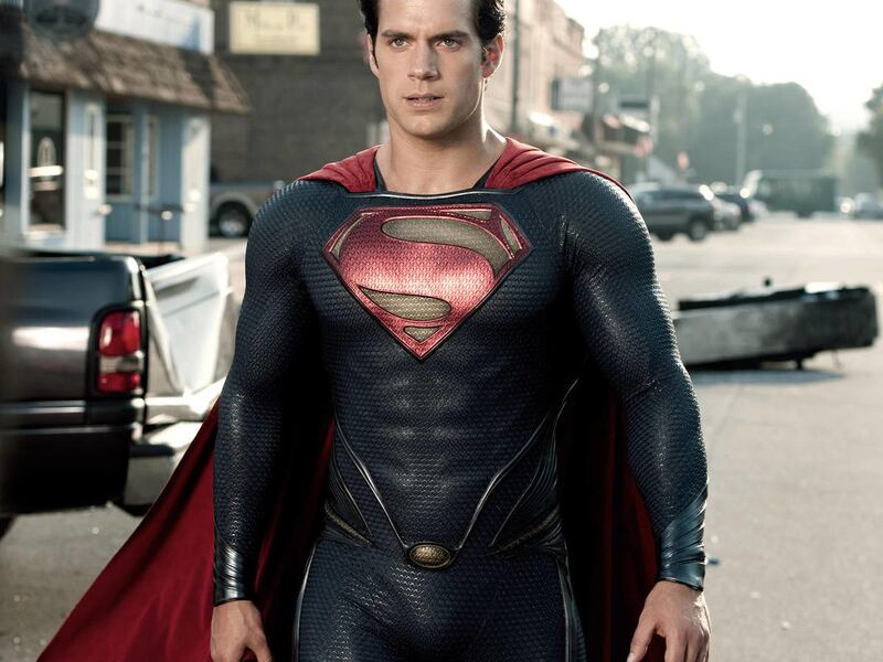 Henry Cavill as Superman in "Man of Steel."