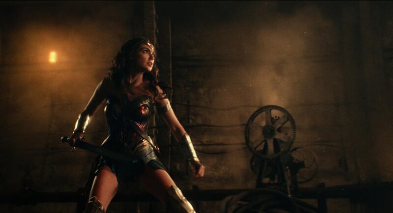 Gal Gadot as Wonder Woman in “Justice League.”