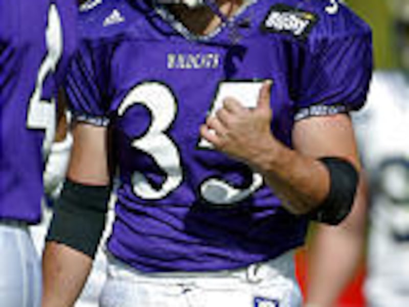 Nick Chournos is currently the second leading rusher in the Big Sky with 124 yards a game.