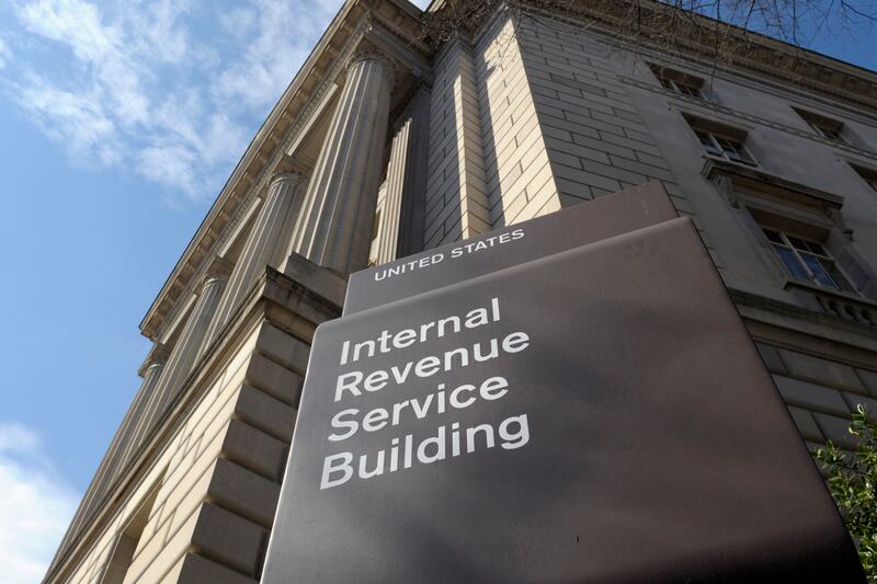 The exterior of the Internal Revenue Service building in Washington on March 22, 2013.