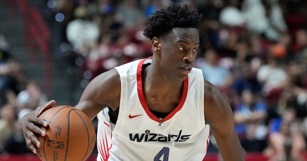 Dybantsa is picking up for the Wizards right where he left off at BYU