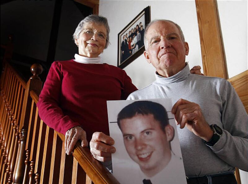 Kathleen and Roy Sneddon of Providence, Cache County, retraced their son's steps after he disappeared in Shangri-La, China, in 2004.
