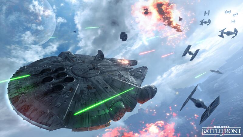 A photo from “Star Wars Battlefront.”