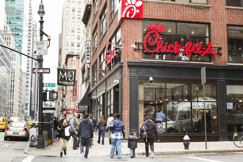A class-action lawsuit involving Chick-fil-A has been settled. It involves residents in California, Florida, Georgia, New Jersey and New York.