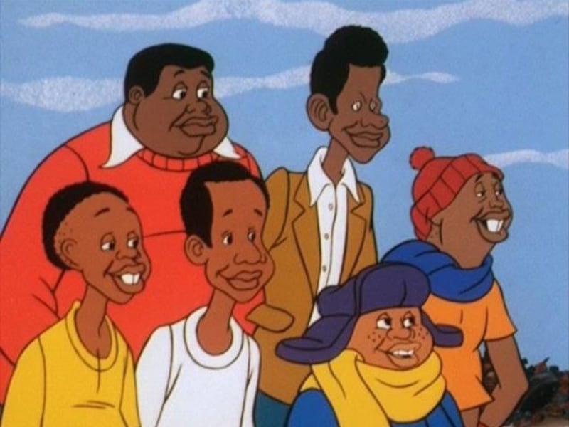 The entire series of "Fat Albert and the Cosby Kids," inspired by Bill Cosby's stand-up comedy routines, has been released on DVD.