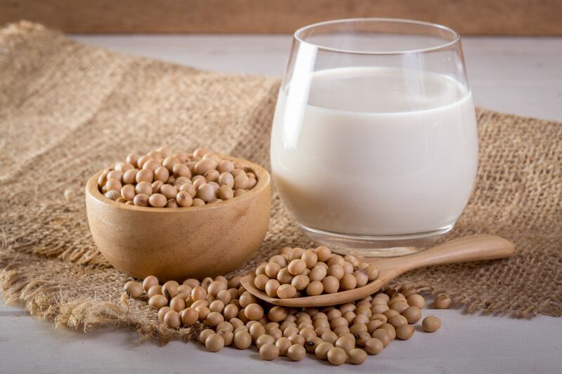 Soy milk.