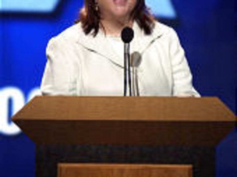 Fox chief Gail Berman on Thursday touts the success of her network.