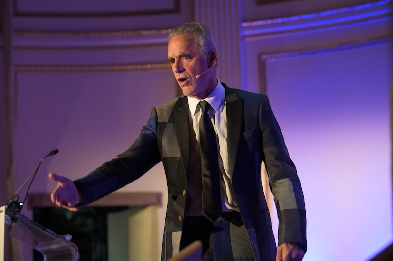 Canadian psychologist Jordan Peterson is pictured at am event on Sept. 27, 2023, at the Plaza Hotel in New York City.