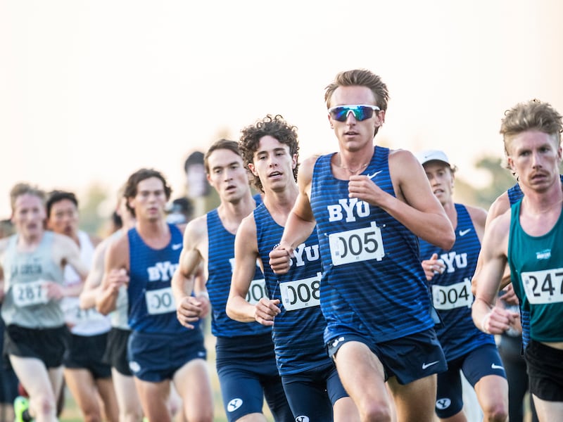 BYU cross-country runners compete in the 2022 Run Elite Classic.
