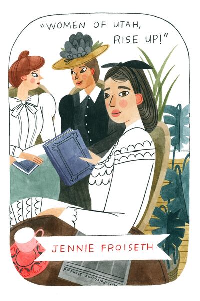 A portrait of Jennie Froiseth by Brooke Smart.