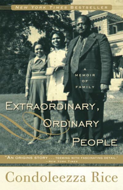Condoleezza Rice writes about her childhood and early life and the family who shaped her into the woman she is today.