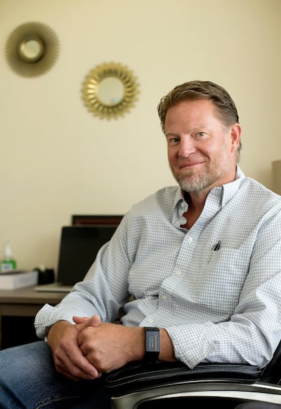 Dr. Rob Butters, Ph.D, LCSW, sits in his office at Lifematters Counseling and Health Center in West Valley City on Wednesday, July 18, 2018.