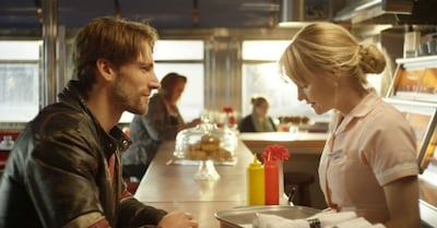 Andrew W. Walker and Lindsay Pulsipher in "God Bless the Broken Road."