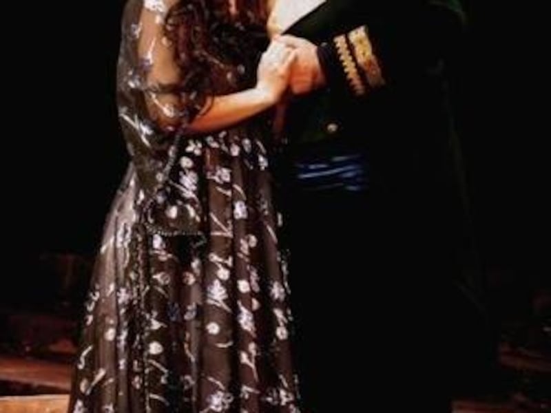 Anya Matanovic as Pamina with Robert Breault as Tamino.