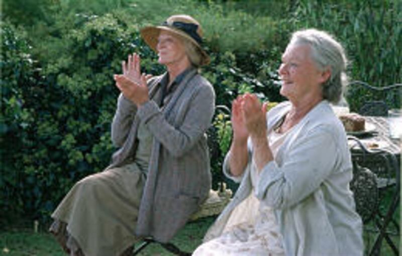 Maggie Smith, left, and Judi Dench in "Ladies in Lavender."