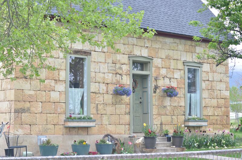 The Stuckis moved into an 1887 stone house in Spring City five years ago. The house will be open to the public during Spring City's upcoming Heritage Day, on May 25.