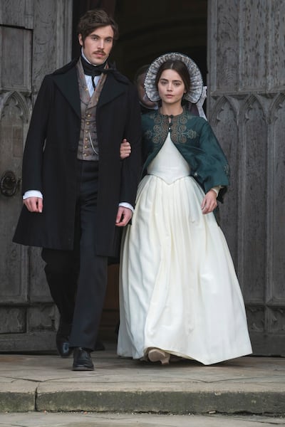 Shown from left to right: Tom Hughes as Albert and Jenna Coleman as Victoria. Masterpiece's "Victoria" will return to PBS Sunday, Jan. 14.