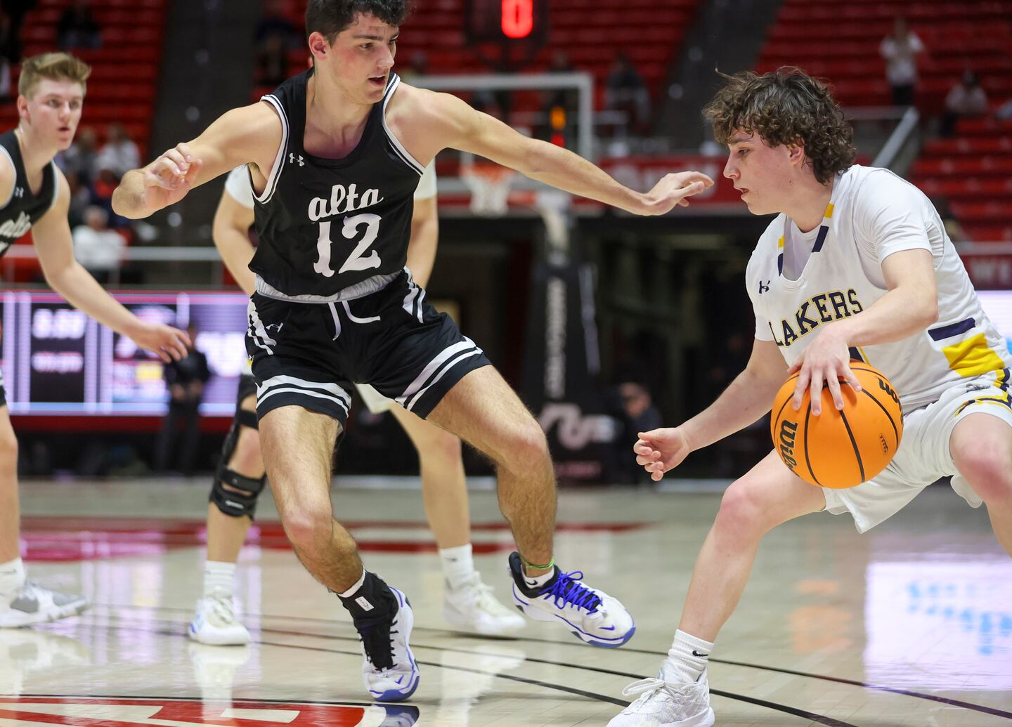 High school boys basketball Bonneville beats Alta in 4A quarterfinals