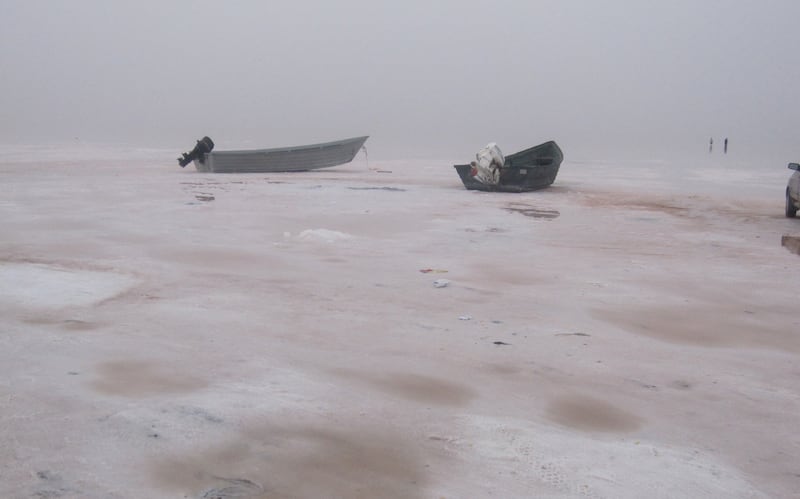Lake Urmia in Iran is drying up just like Utah’s Great Salt Lake.