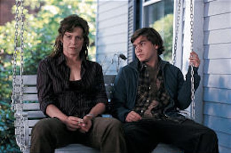 Sigourney Weaver as Sandy and Emile Hirsch as Tim give strong performances in "Imaginary Heroes."