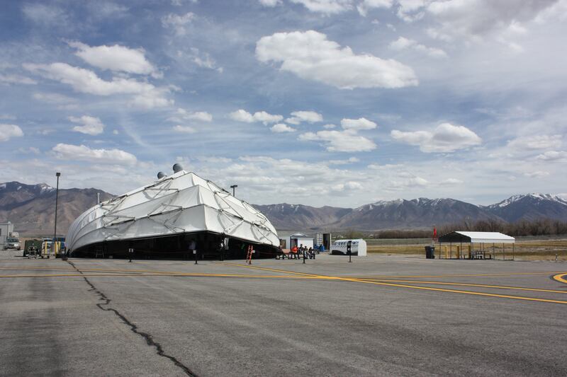 The exterior of the Tooele Valley Airport on Jan. 30, 2015. The Salt Lake City Department of Airports, which operates the facility, is seeking to add new water and sewage lines to the important small airport.