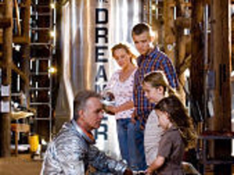 Billy Bob Thornton, left, Virginia Madsen, Max Thieriot, Jasper Polish and Logan Polish.