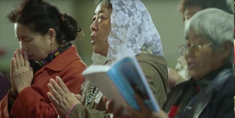 A scene from the documentary, "The Souls of China."