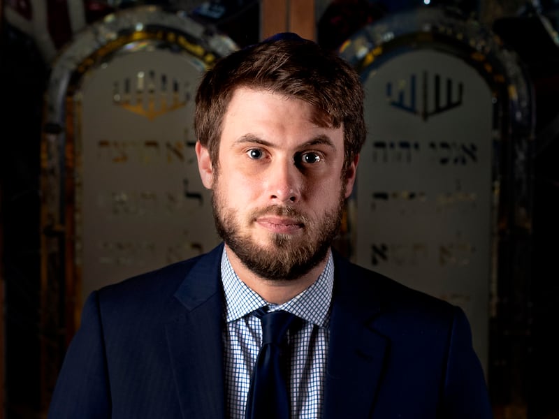 Rabbi Sam Spector of Salt Lake City’s Congregation Kol Ami synagogue.