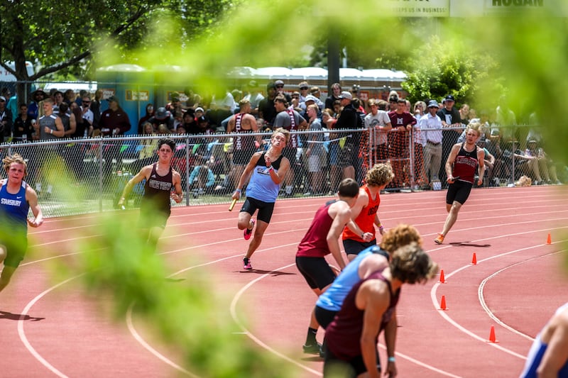 Athletes across Utah participate in the state track and field championships at Davis High School in Kaysville on Saturday, May 22, 2021.
