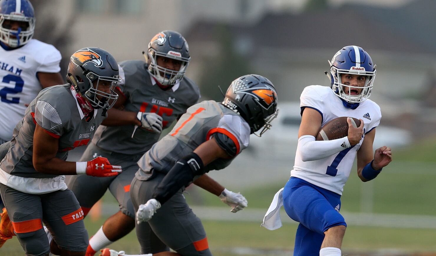 High school football Skyridge dominates Bingham with a statement