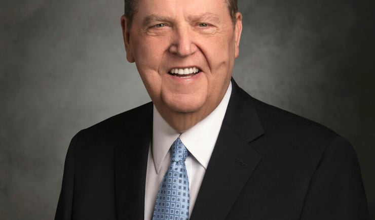 President Jeffrey R. Holland of the Quorum of the Twelve Apostles