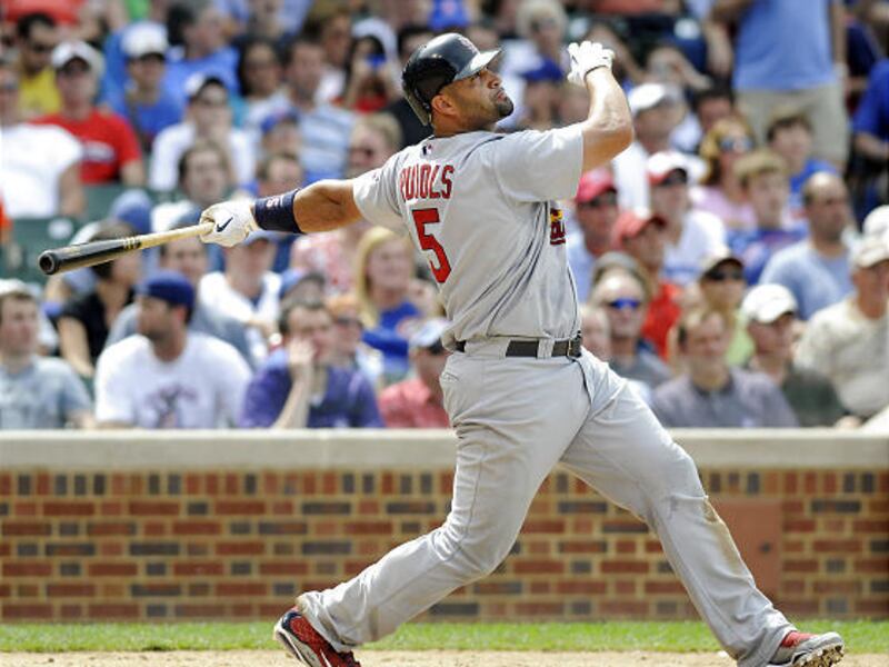 St. Louis Cardinals' first baseman Albert Pujols