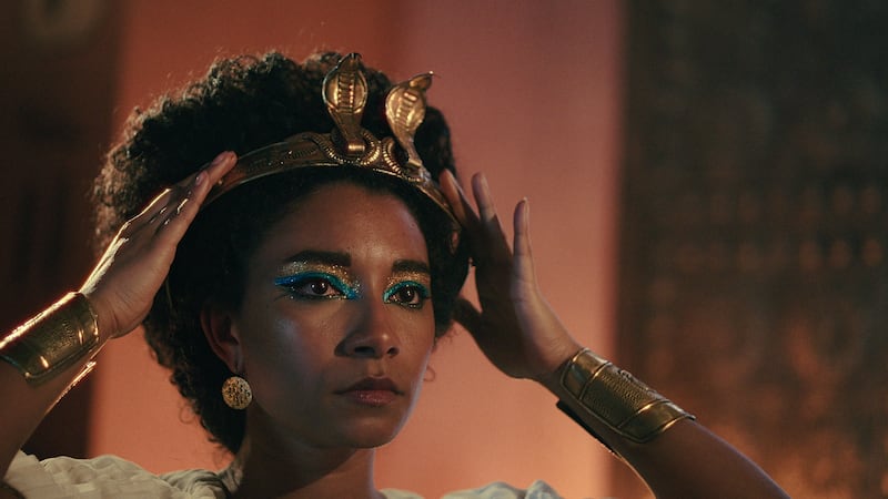 Adele James stars as Cleopatra in Netflix’s “Queen Cleopatra.”