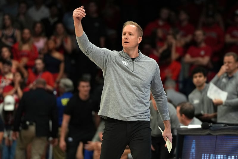 BYU head coach Kevin Young during game against Arizona, Saturday, Feb. 22, 2025, in Tucson, Ariz. The No. 25-ranked Cougars take on Arizona State in Tempe on Wednesday.