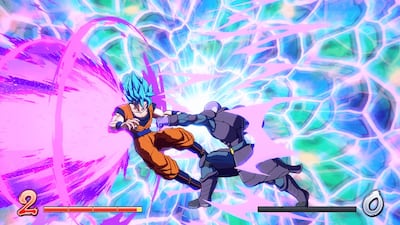 Players can utilize flashy finishing moves to annihilate both their opponents and the fighting arena.