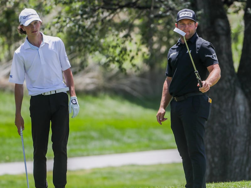 Former BYU star Daniel Summerhays believes he played in the 2020 Utah Championship with a stress fracture in his left foot.