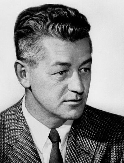 FILE - Author Wallace Stegner is shown in 1967. Stegner died 25 years ago this spring.