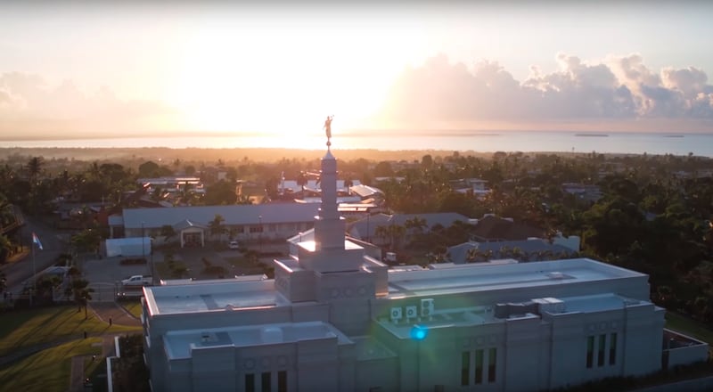 The Suva Fiji Temple.