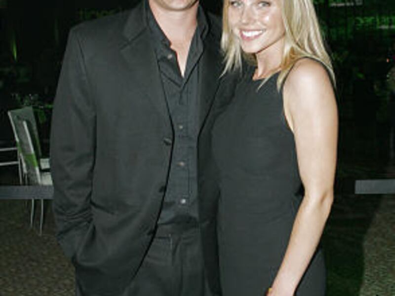 Andrew Firestone and Ivana Bozilovic, pictured in 2007, have married. "We're so happy right now, we can hardly stand it," the couple said.