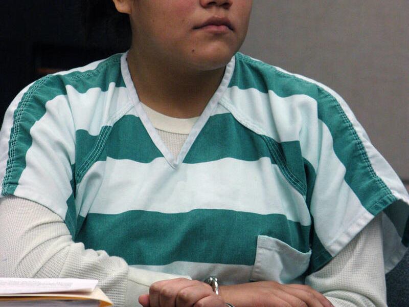 Teaunna Cesspooch, shown at her preliminary hearing in November 2011, pleaded guilty Wednesday, Jan. 6. 2013, to reduced charges in connection with the shooting death of James Edward Carey. Cesspooch, 20, passed a handgun to a man who handed it to the per