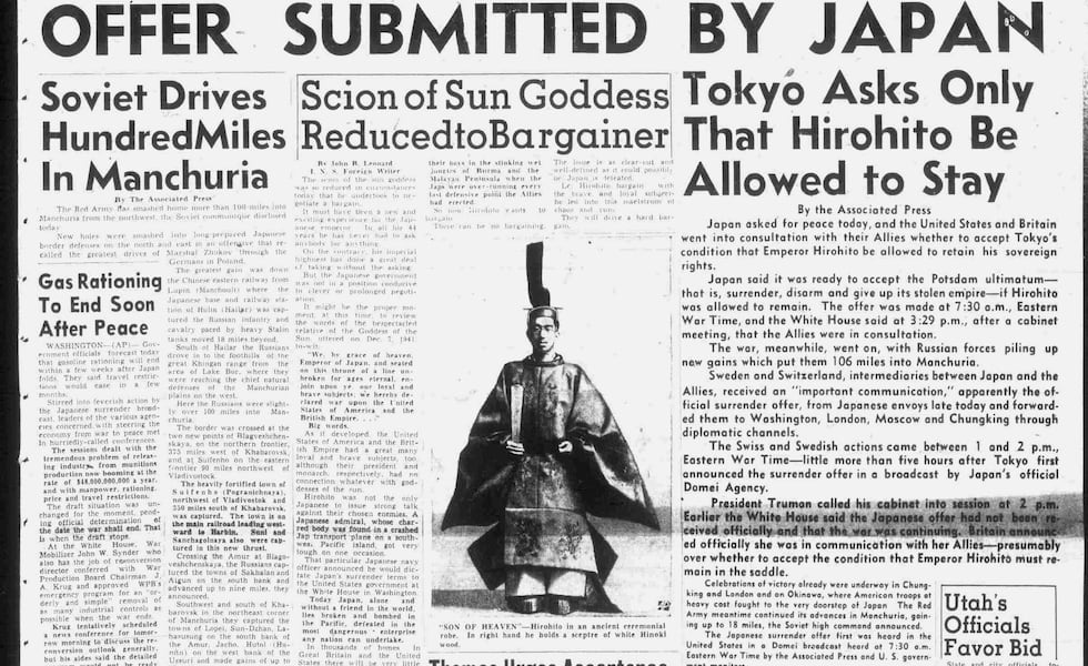 Atomic Bombings and Local WWII Connections Highlighted in Archives