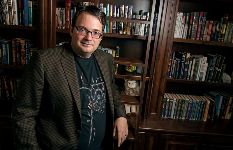 Brandon Sanderson in American Fork, Utah.