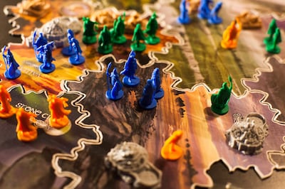 "Inis" is a two-to-four player game in which you lead a clan seeking domination in a map steeped in Celtic lore.